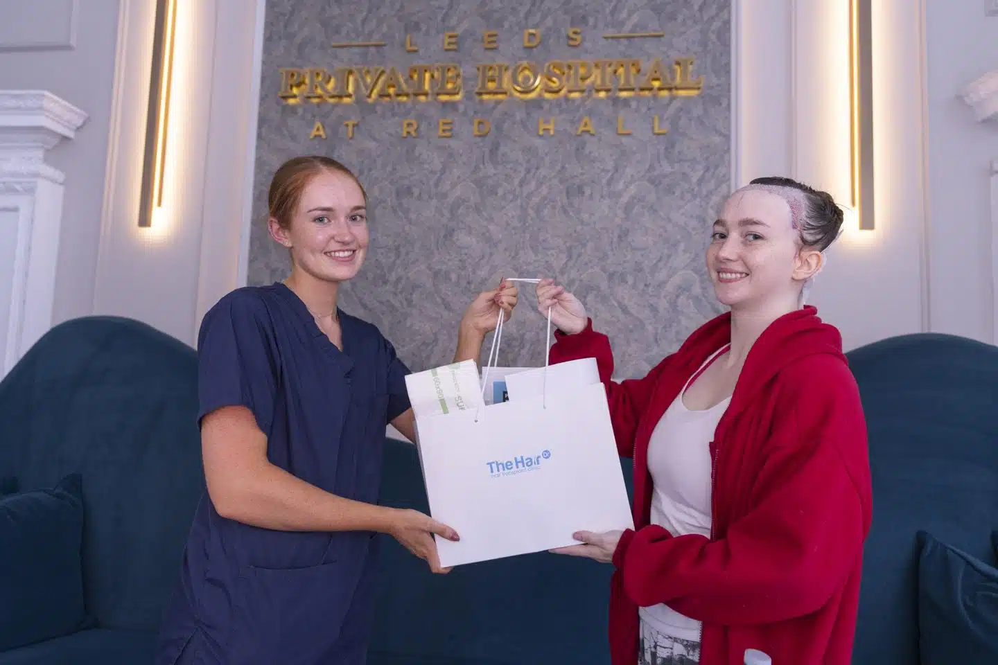 Hair transplant surgery process