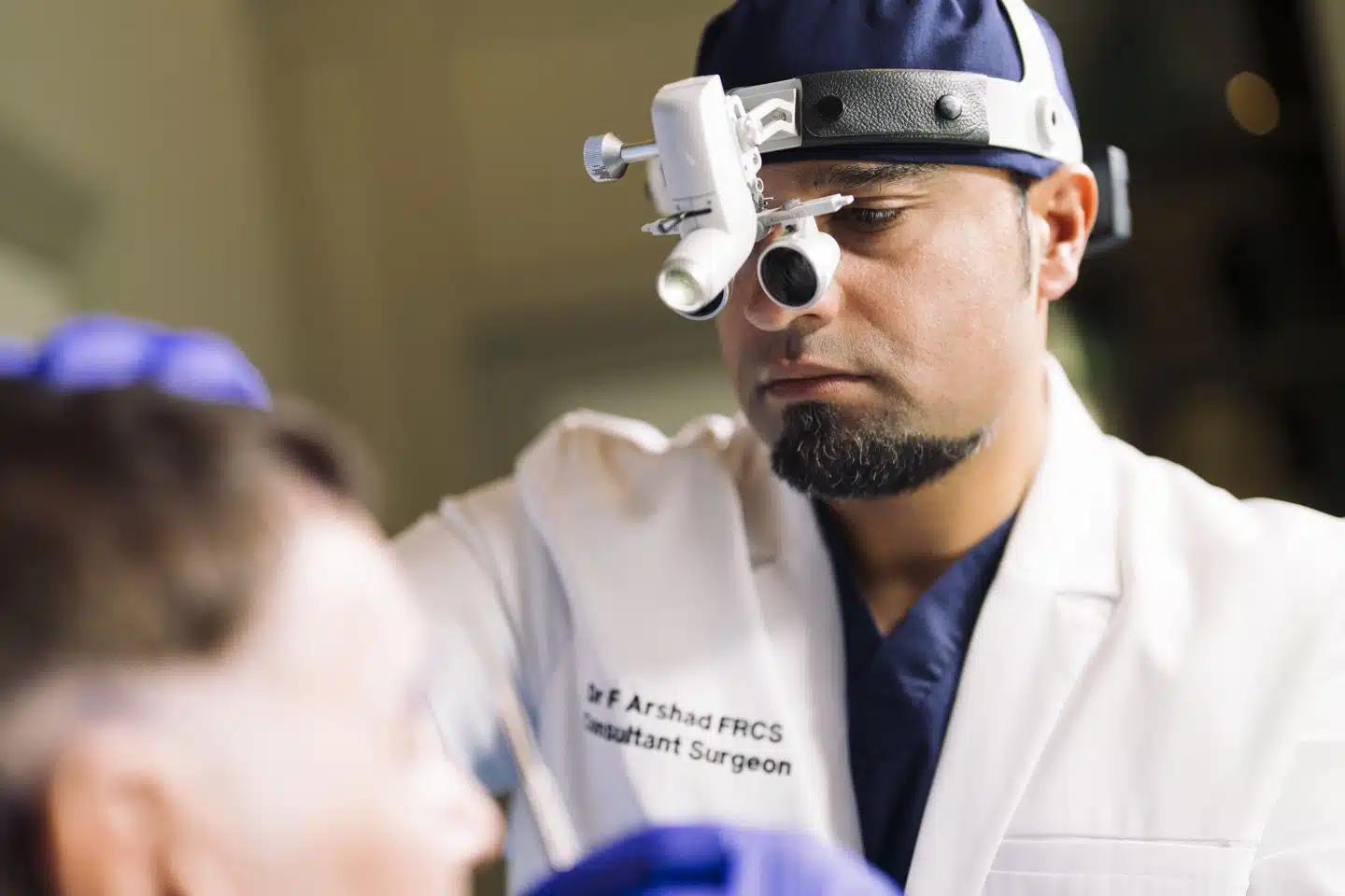 Hair transplant surgery process